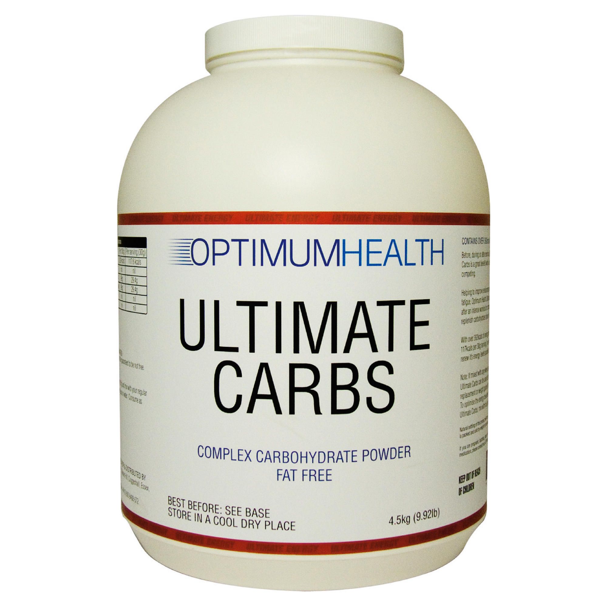 Optimum Health Ultimate Carbs 4.5kg