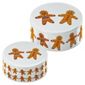 Creative Tops Gingerbread Set of 2 Cake Tins