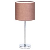 Tesco Lighting Matchstick table lamp chocolate
