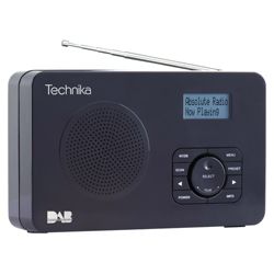 Technika DAB121 DAB Radio - Black