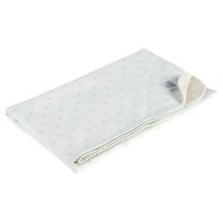 Clair de lune Cotton Spot Blanket, Mint