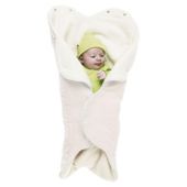 Wallaboo Fleece Wrapper, Ecru