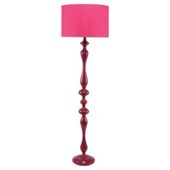 Tesco Lighting Spindle Floor Lamp, Fuschia