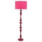 Tesco Lighting Spindle Floor Lamp, Fuschia