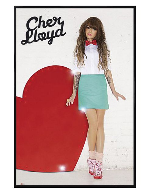 Image of Cher Lloyd Gloss Black Framed Swagger Jagger Poster