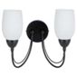Tesco Lighting Tulip Wall Fitting, Black