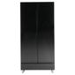 Urban Double Wardrobe, Black