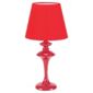 Tesco Lighting Funky Spindle Table Lamp, Red