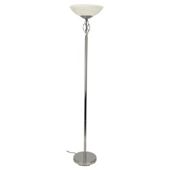 Tesco Lighting Twisted Floor Lamp Satin Nickel Finish