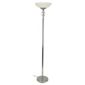 Tesco Lighting Twisted Floor Lamp Satin Nickel Finish