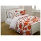 Tesco Painterly Floral Print King Size Duvet Set- Cherry