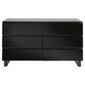 Urban 6 Drawer Chest, Black