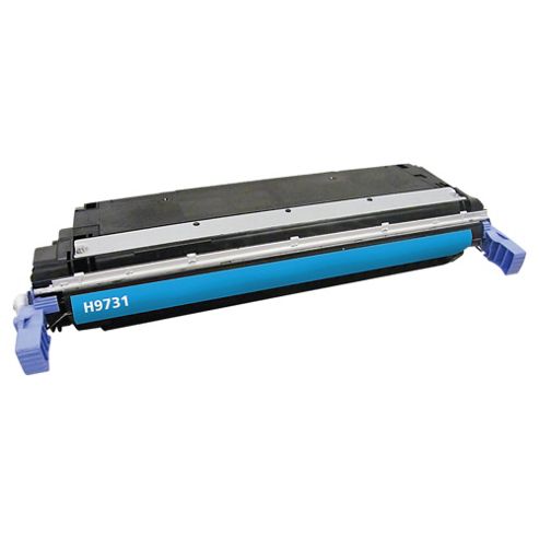 Image of Tesco Thpc9731a Cyan Laser Toner Cartridge (for Hp C9731a/ Hp 645a Cyan)