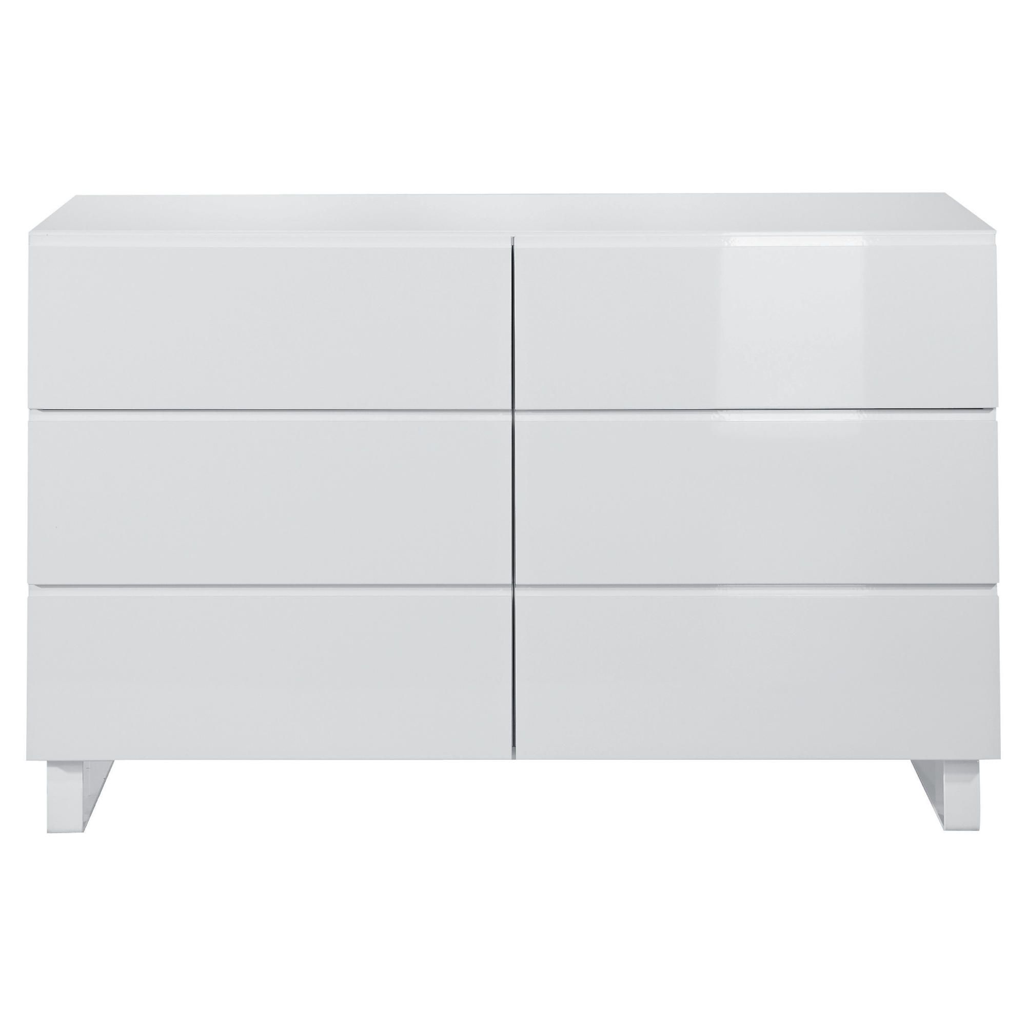 Urban 6 Drawer Chest, White at Tesco Direct