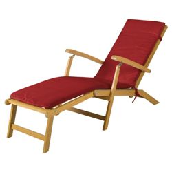 Tesco Hardwood Steamer & Cushion