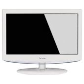 Technika 19-228 18.5 inch Widescreen HD Ready LCD TV DVD Combi with Freeview & USB Player. White