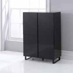 Urban 4 Door Storage Black