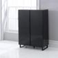 Urban 4 Door Storage Black
