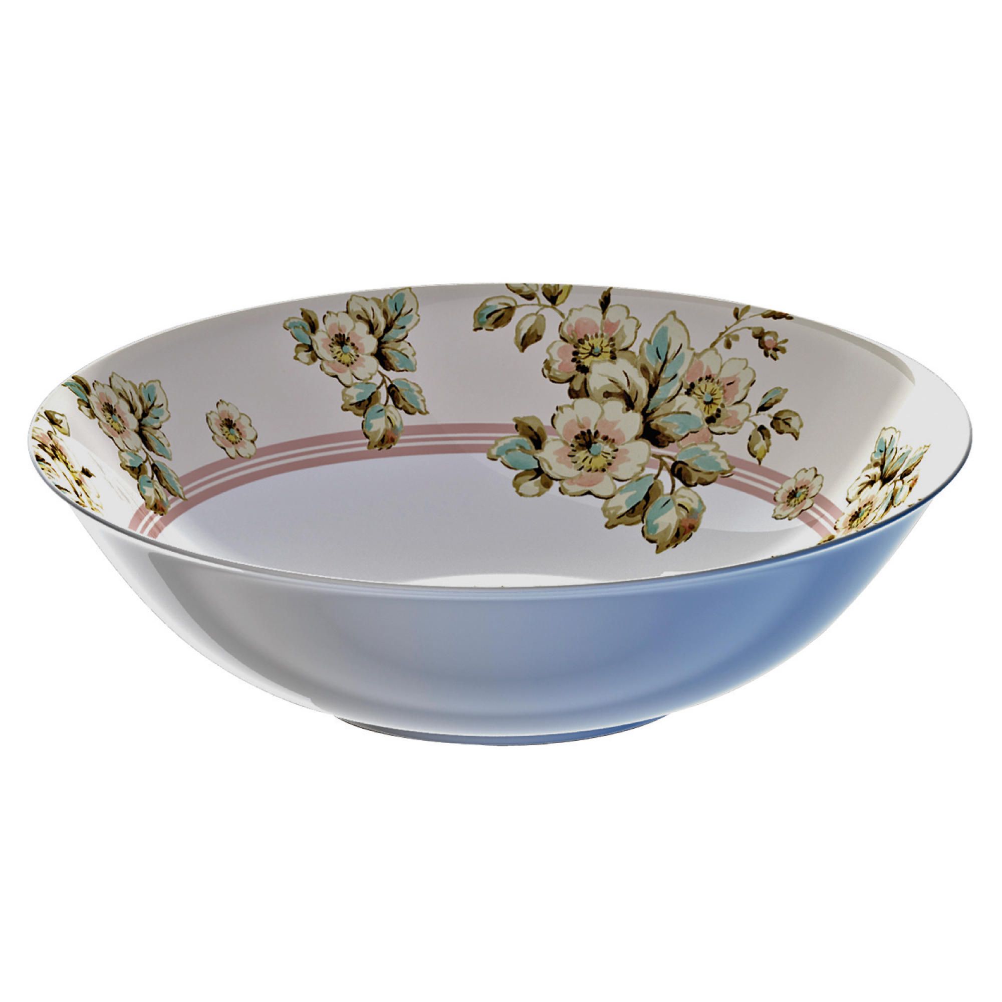Katie Alice Set of 4 Large Bowls Cottage Flowers