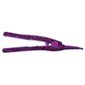 Ionika Purple Lepoard Print Mini Straightener