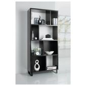 Urban 4 Shelf Bookcase Black
