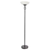 Tesco Lighting Twisted Floor Lamp Matt Black