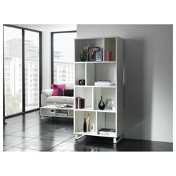 Urban 4 Shelf Bookcase White
