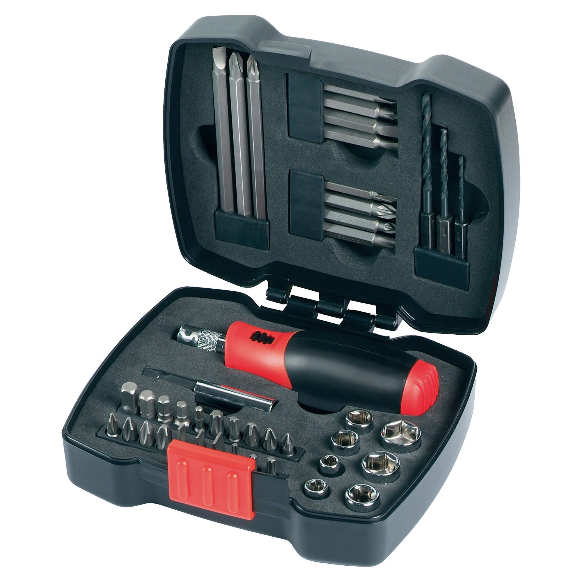 Black & Decker 42Pc Ratchet & Screwdriver Bit Set A7175-XJ