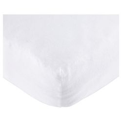 Tesco My Baby Fitted Jersey Sheet Cot Bed, White