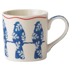 Johnson Bros Set of 4 Bird Mugs