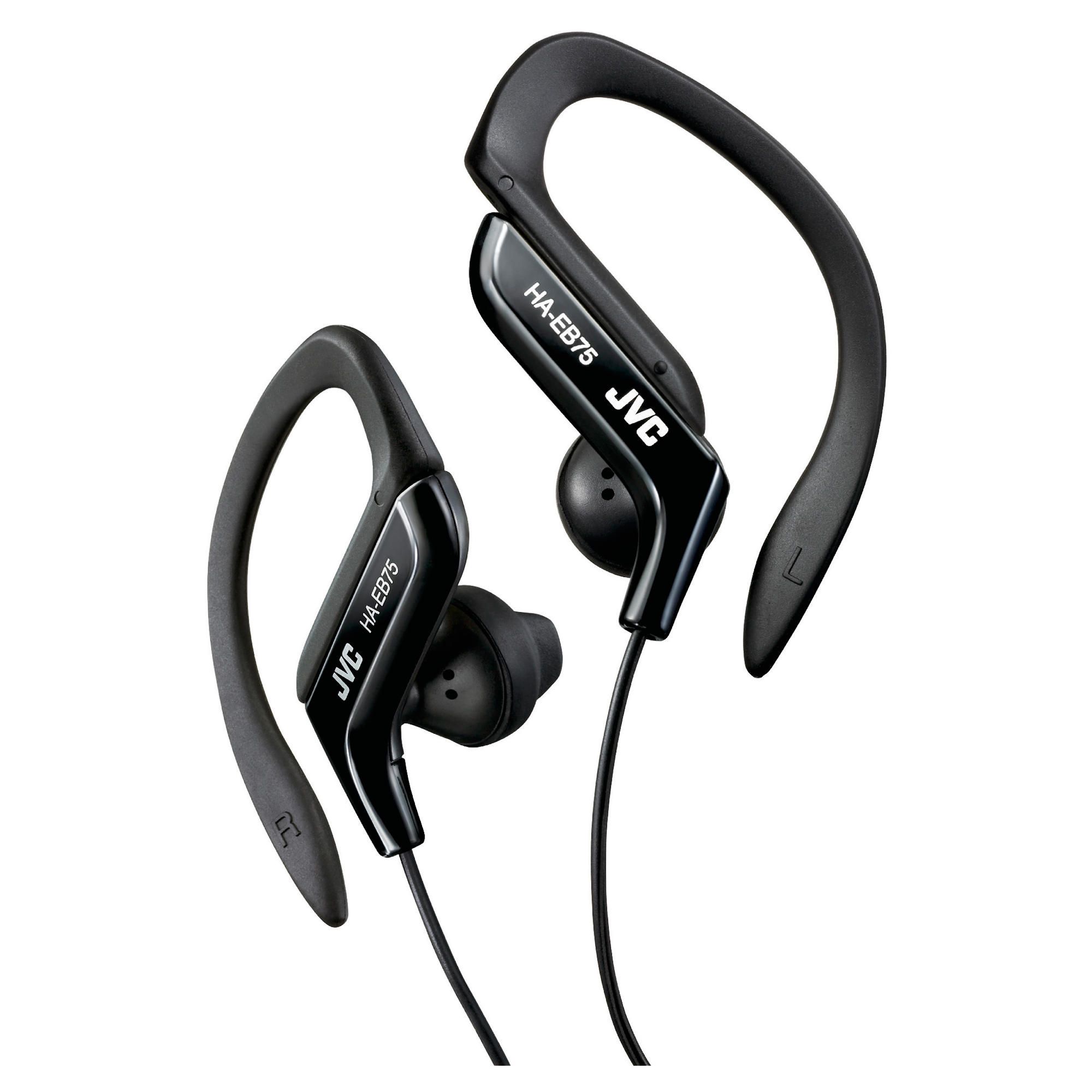 JVC Sports Ear Hook Clip-on headphones - Black