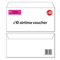 T-Mobile £10 Top-up voucher