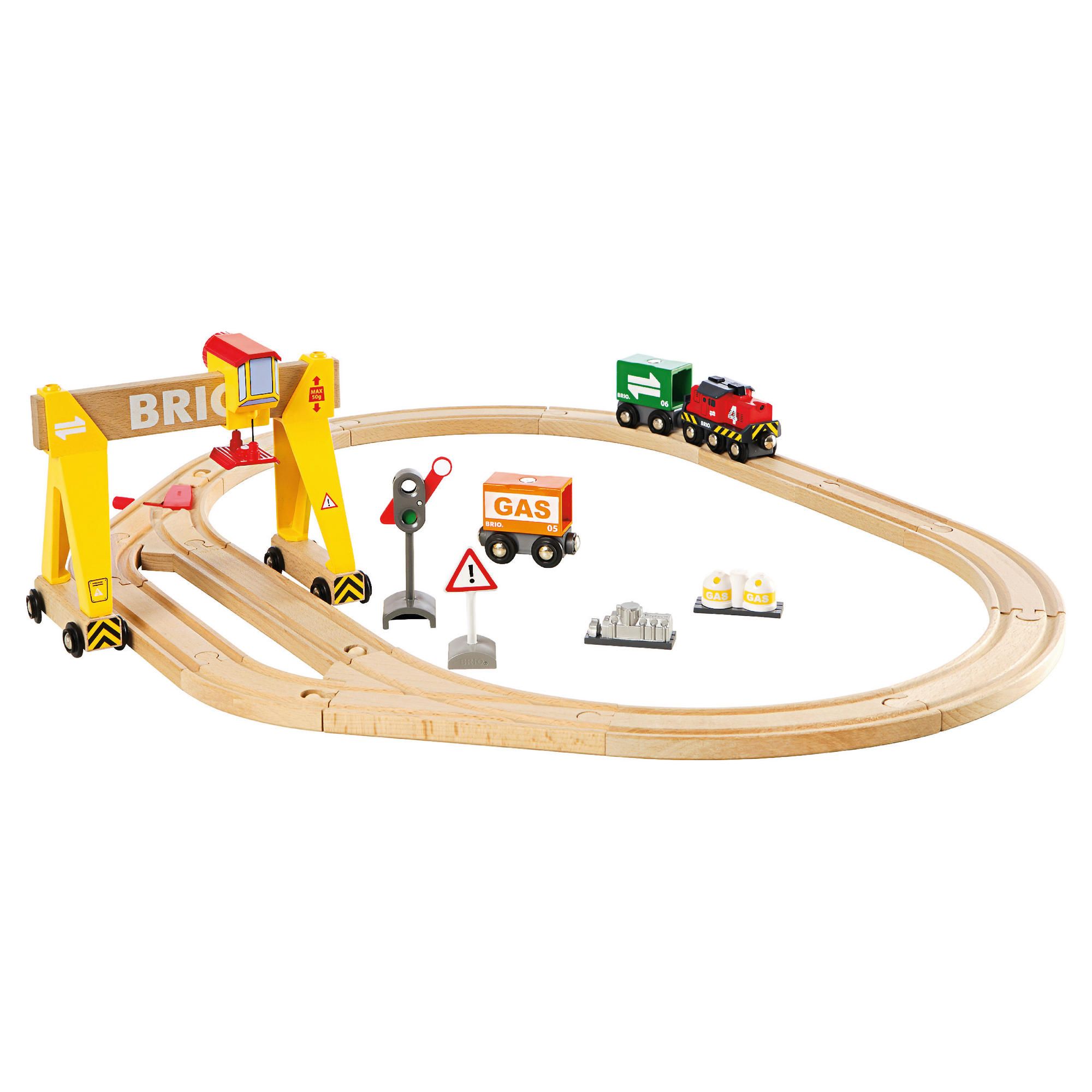 Brio Freight Crane Set - Wooden Toy