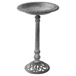 Cast iron bird bath