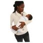 Cuddlewrap, White with Blue Detail