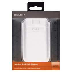 Belkin Leather case for iPhone 3G and 3GS Black