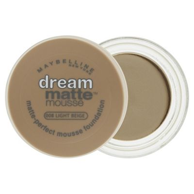 Maybelline Dream Matte Mousse Foundation 008 Light Beige 18ml