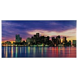 Boston Skyline Canvas 50X100Cm