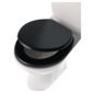 Tesco Wooden Toilet Seat, Dark Wood