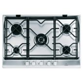 Indesit Prime Ip751Scix 75Cm Stainless Steel Cast Iron Gas Hob