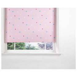 Kids Polka Dot Blind 60Cm, Pink