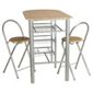 Izzie 2 Seat Breakfast Bar, Oak Effect