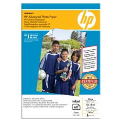 HP 10 x 15 cm Advanced Glossy borderless Photo Paper - 60 Sheets