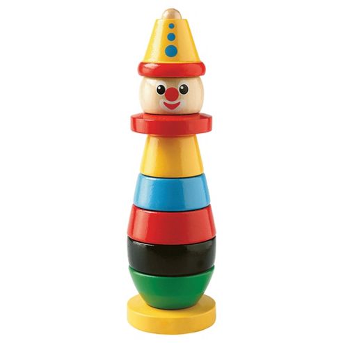 Image of Brio Stacking Clown, Wooden Toy