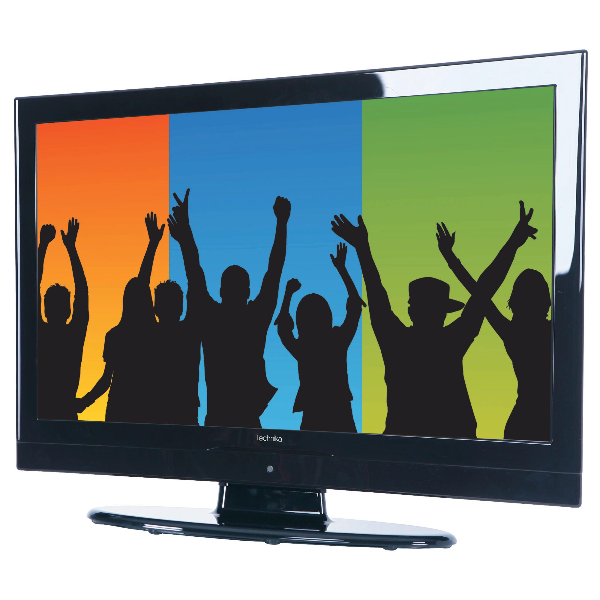 Technika 32-2011 32 inch Widescreen HD Ready LCD TV DVD Combi with Freeview