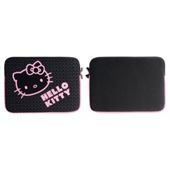 Hello Kitty Black & Pink Neoprene Laptop Sleeves - For up to 15.4" laptops