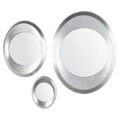 Set Of 3 Oval Mirrors