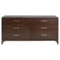Lexington 6 Drawer Chest, Walnut