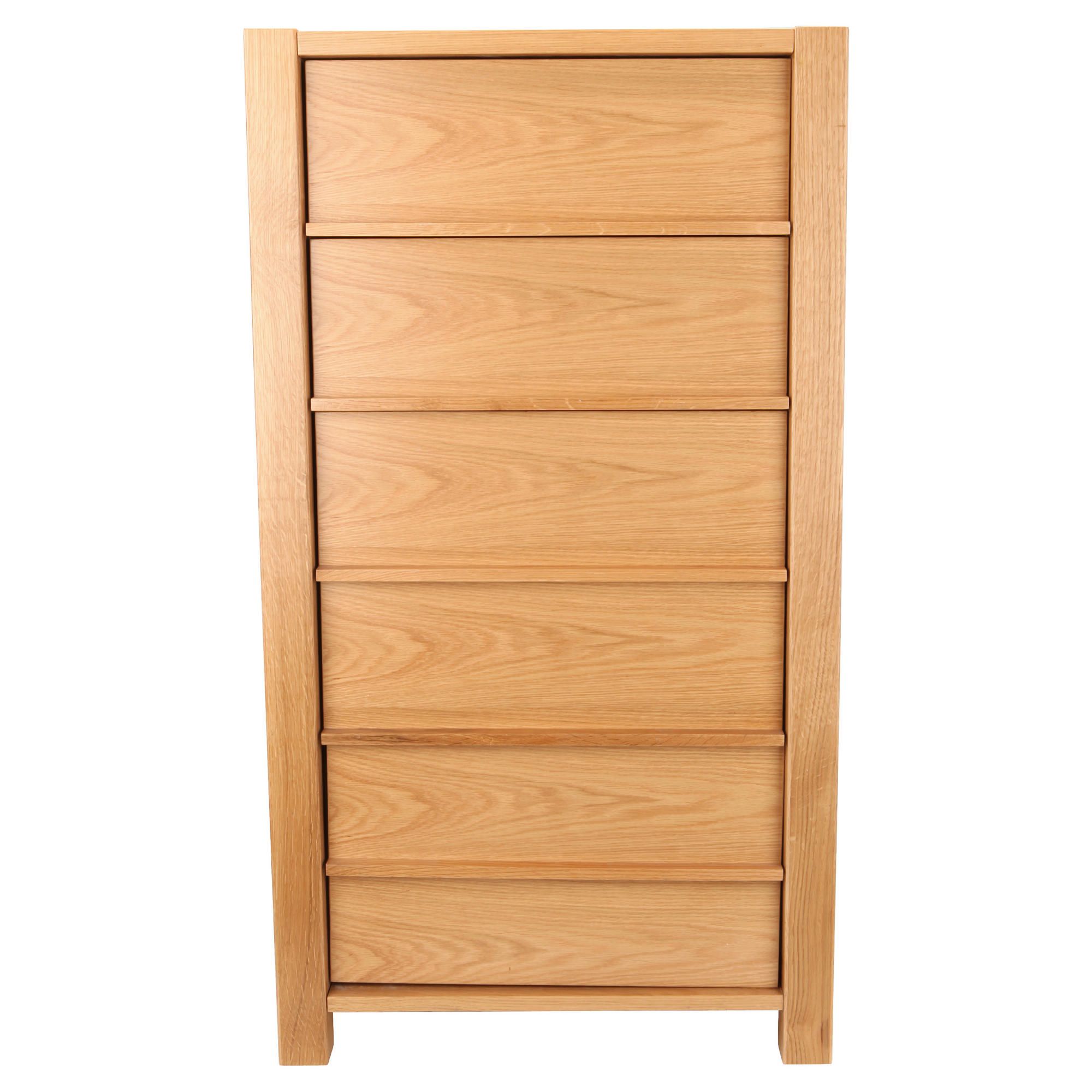 Hudson 5 Drawer Chest, Oak