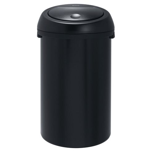 Image of Brabantia 50l Bin - Matt Black - Soft Touch Lid